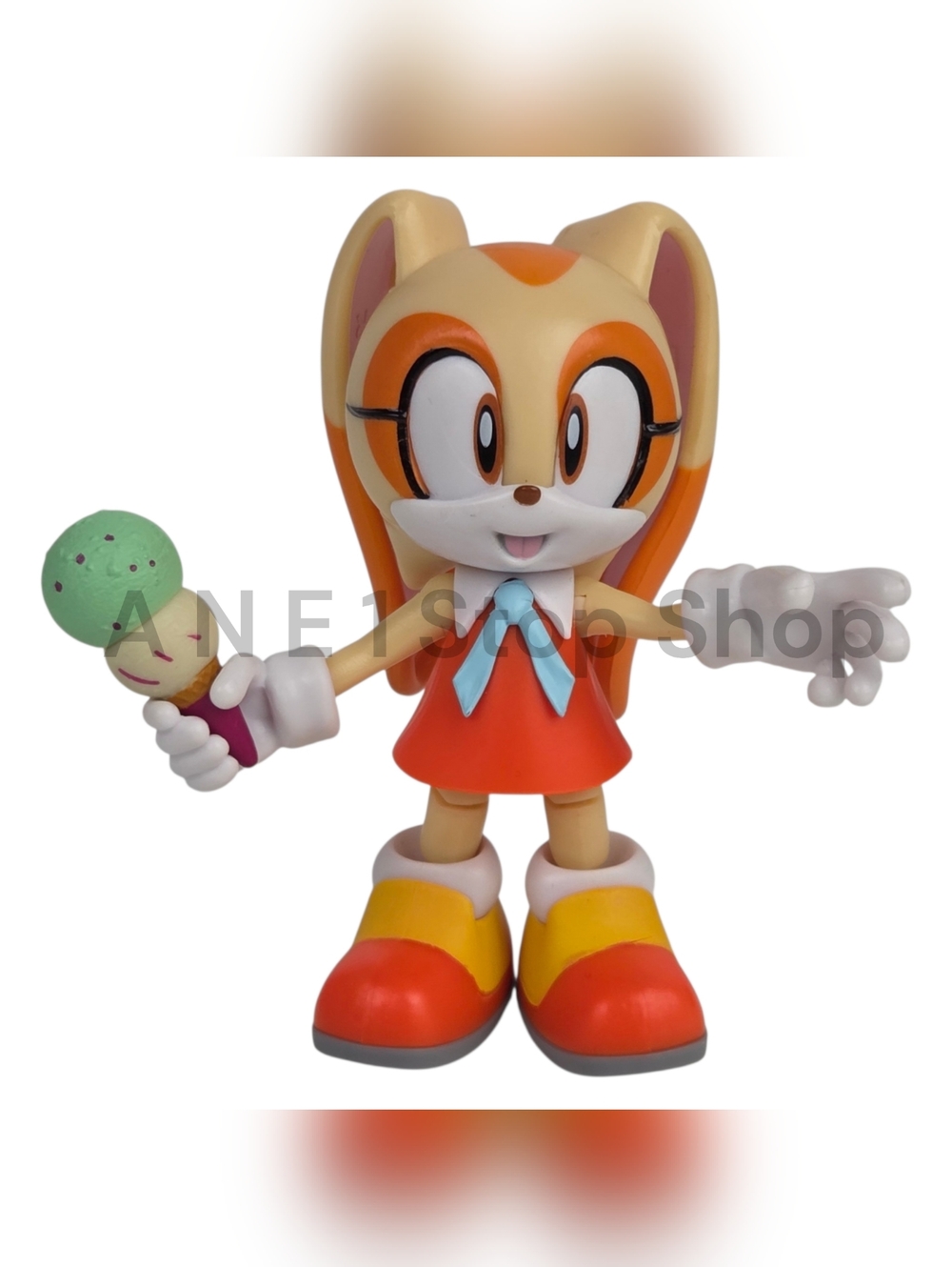 Sega Sonic the Hedgehog CREAM 3" Figure w Ice Cream  - Jakks